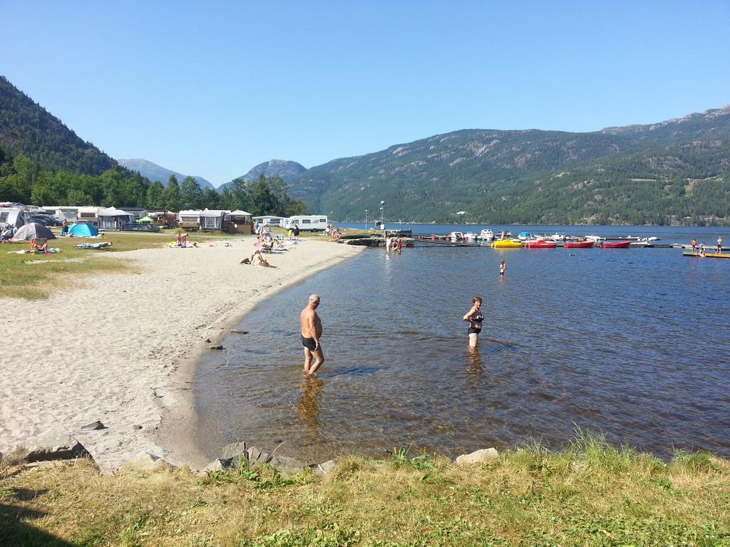 Garvikstrondi Camping Seljord Exteriér fotografie