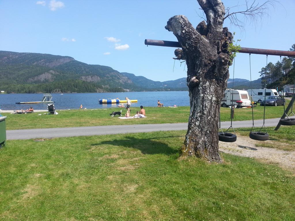 Garvikstrondi Camping Seljord Exteriér fotografie