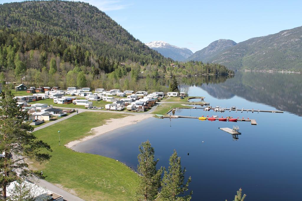 Garvikstrondi Camping Seljord Exteriér fotografie