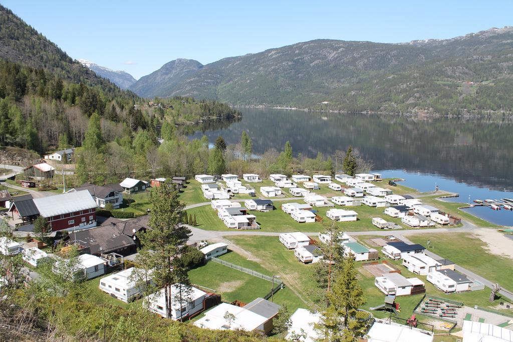 Garvikstrondi Camping Seljord Exteriér fotografie